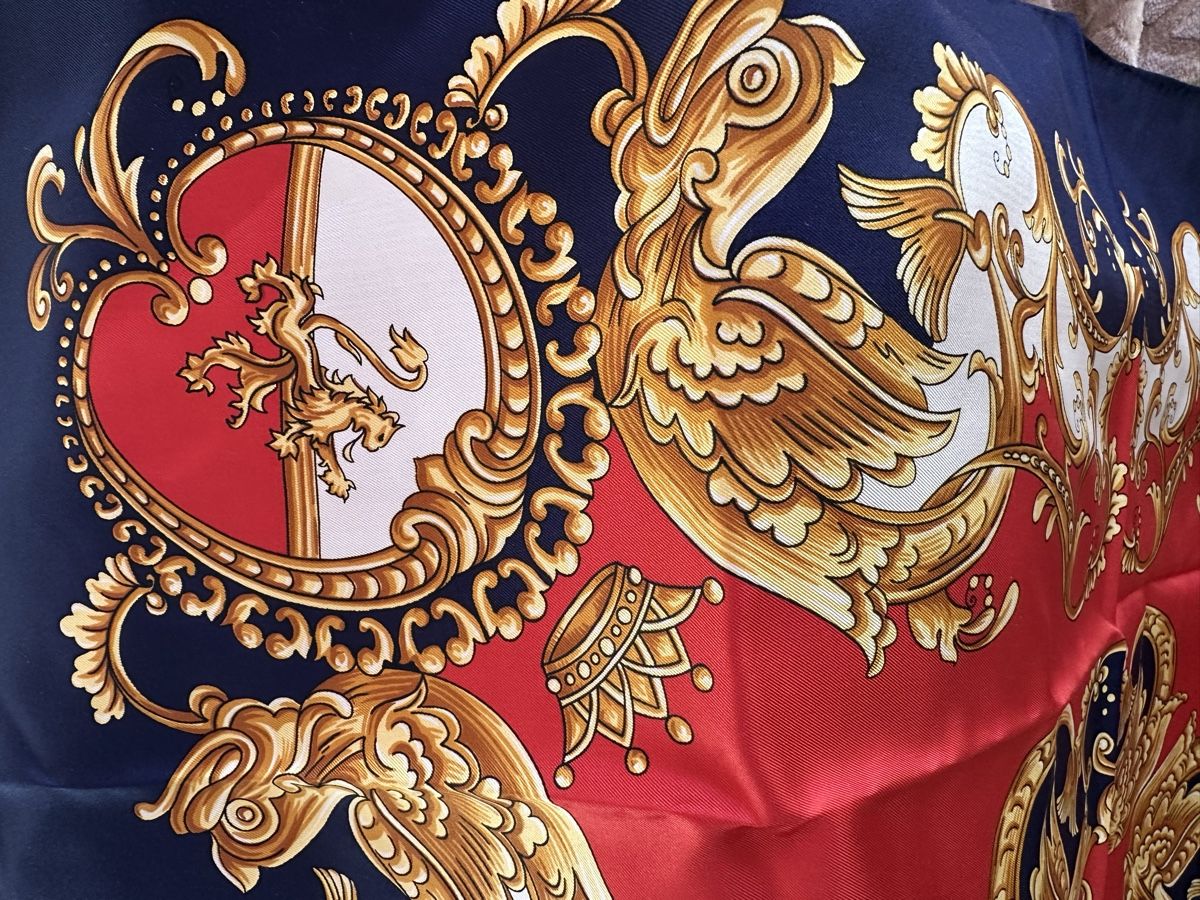 Foulard & Sciarpe: Reine Seide Seidentuch ca 90x90 – Nuovo (secondo la descrizione) da Herbriggen venduto da Sehrazade 1