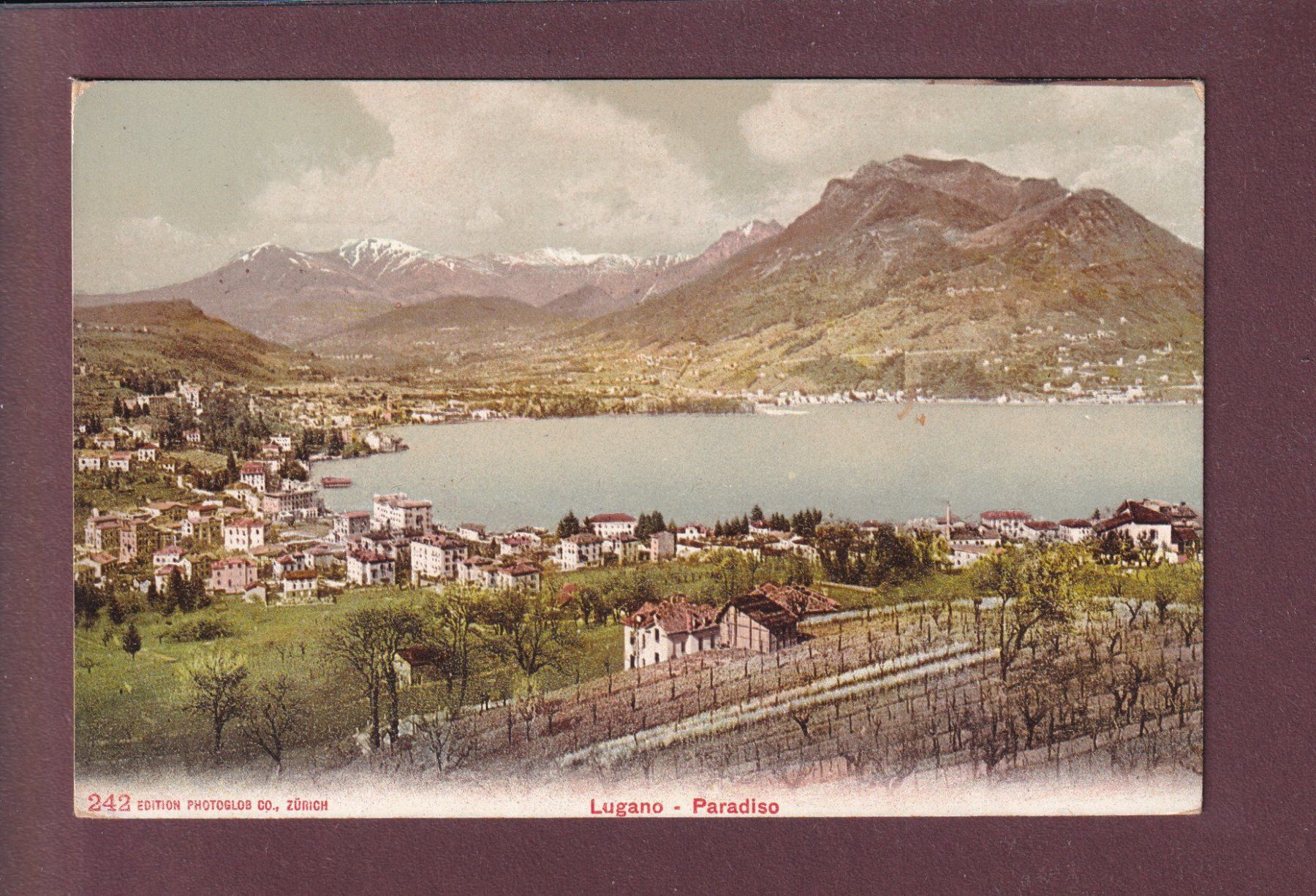 Cartes postales: LUGANO - Paradiso – D'occasion à Pully par nicecards