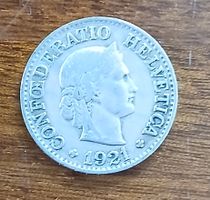 pièce de 10 centimes de 1921