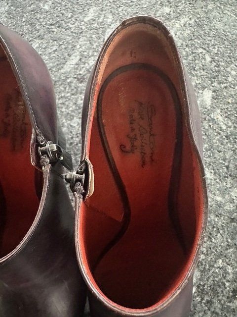 Santoni Scarpe da donna: Original Santoni Stiefeletten, lila, Gr. 38 – Nuovo (secondo la descrizione) da Watt venduto da MilaKimba 8