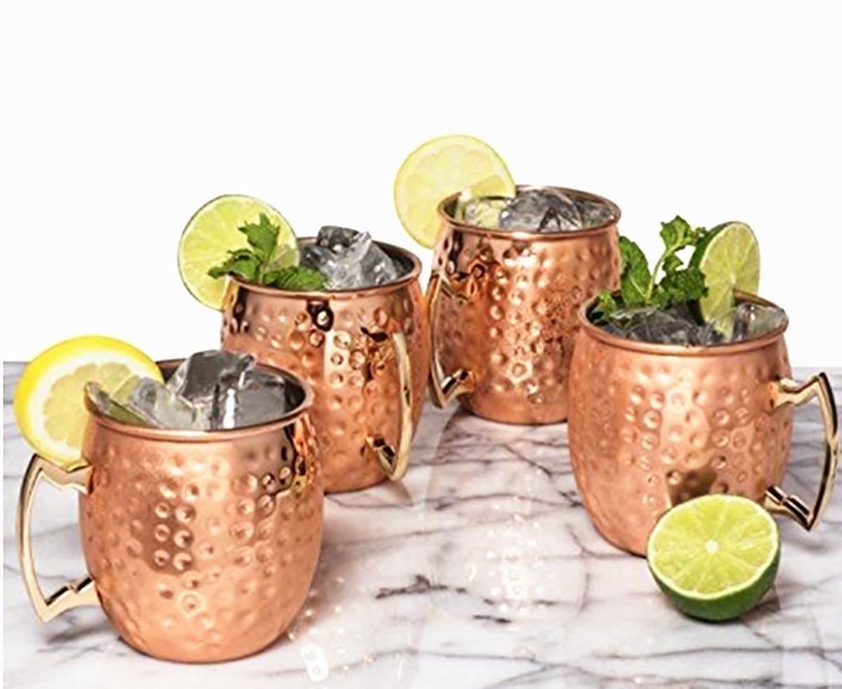 Tazze: 4x Moscow Mule Becher Kupferbecher Set – Nuovo (secondo la descrizione) da Thun venduto da nuonuo 6