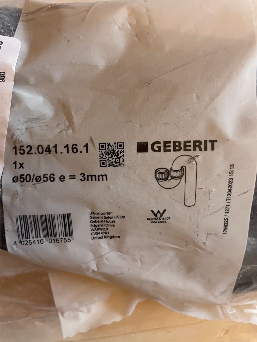 Lavabi & lavandini: Siphon Geberit – Nuovo e nell'imballaggio originale da Jenins venduto da Annaliese81 2