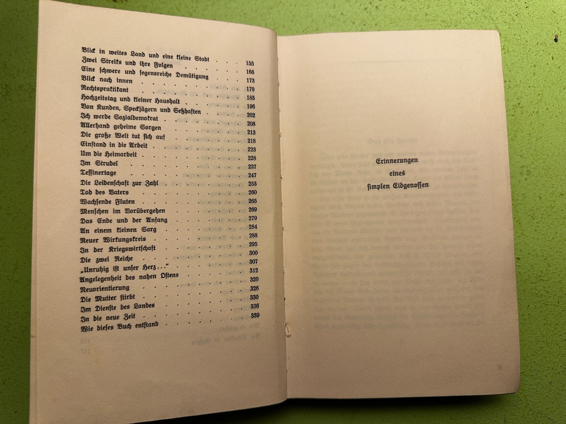 Libri: Jacob Lorenz: Erinnerungen eines simplen Eidgenossen. – Usato da Zürich venduto da allp 3
