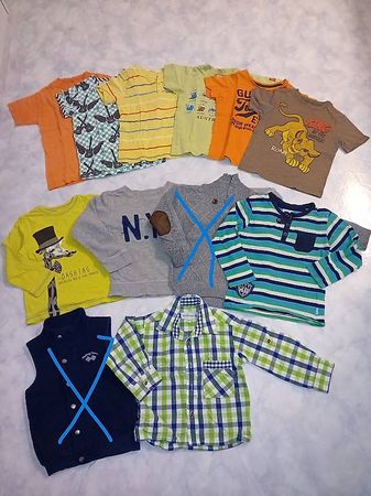 Kleiderset / Kleiderpaket / Kleider für Knaben Gr.98