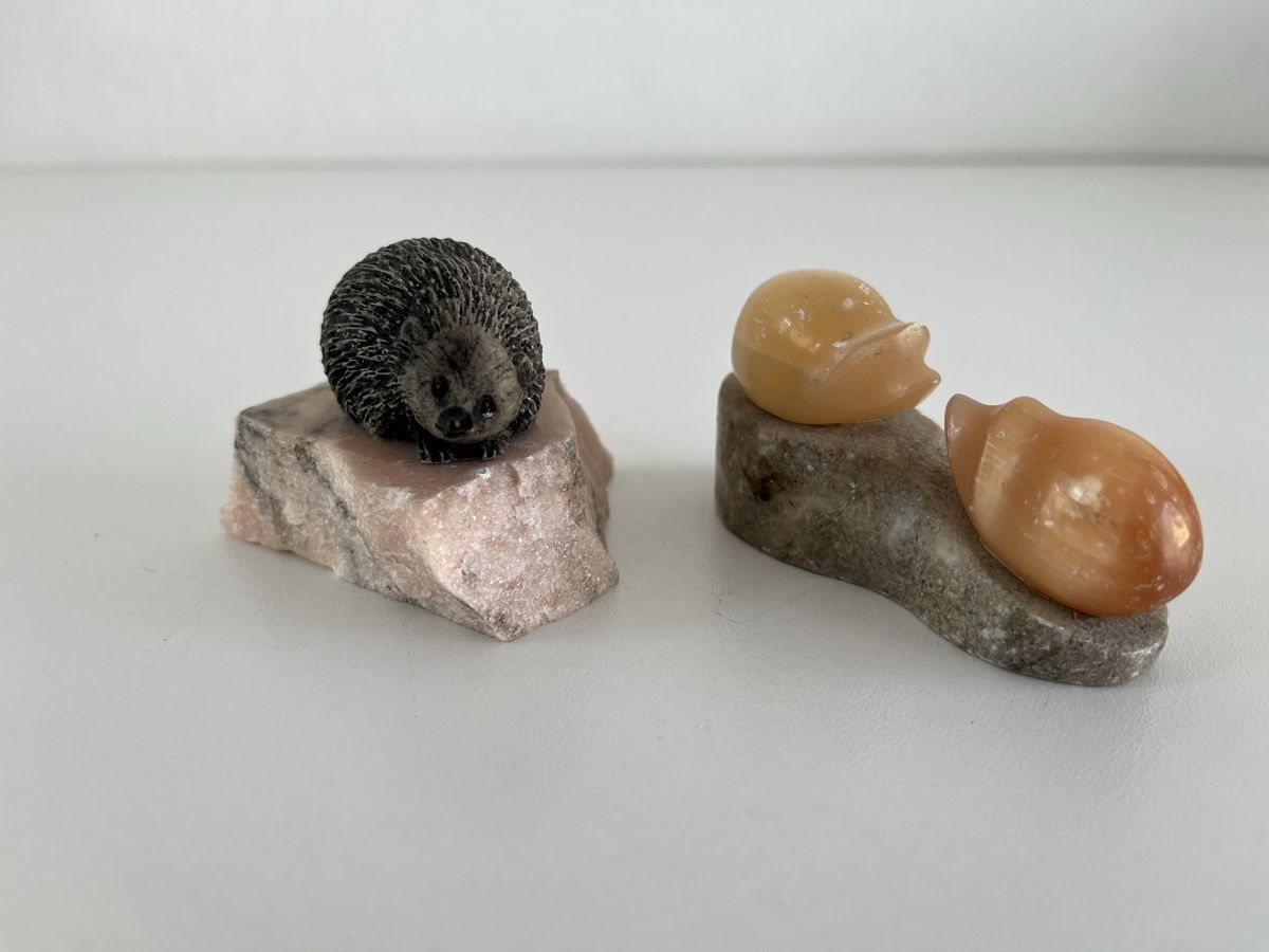 Statuette: 2 Stk. Igel Figuren – Usato da Wetzikon ZH venduto da seli03 1