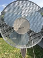 Standventilator weiss Intertronic mit Timer