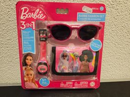 Neu - Barbie - Fashion Set (Brille, Uhr und Geldbörse)