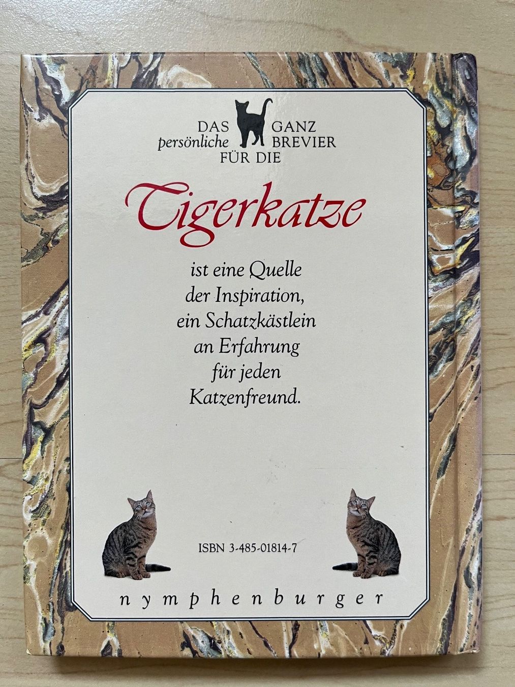 Libri: Tigerkatze - Das persönliche Brevier – Usato da Zürich venduto da Gurkis 1