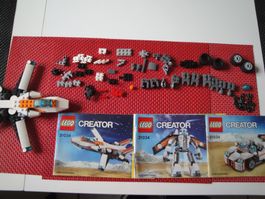 Lego Creator 31034 3-in-1 Roboter, Flugzeug, Auto