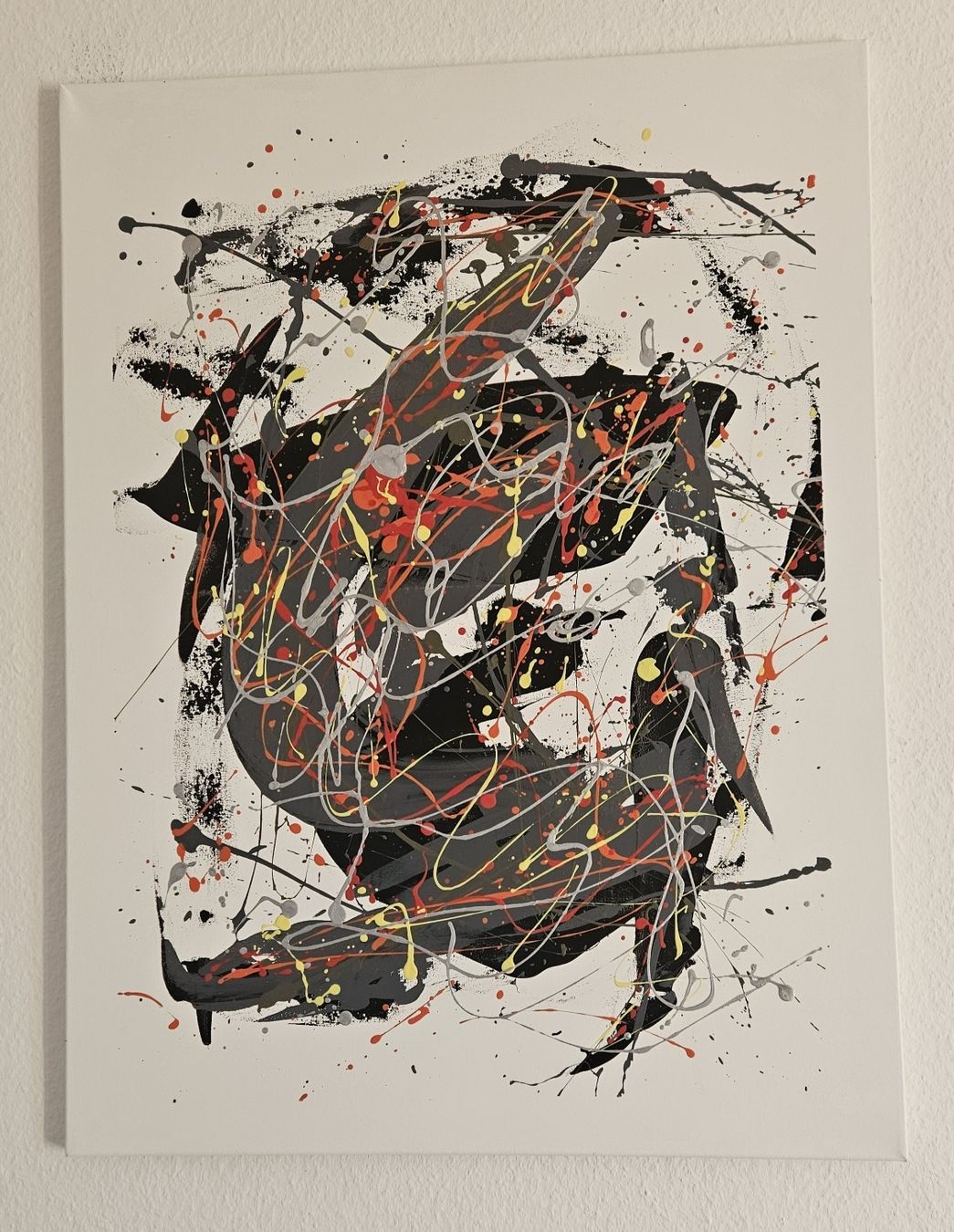 Tableaux: Tableau abstrait multicolore, 60x80 cm – Neuf (Voir description) à Le Locle par fab_c9hh