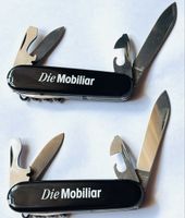 Victorinox-Sackmesser,schwarz, 2 Stk.Die Mobiliar, neuwertig