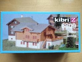 Chalet Gsteig, Bausatz von Kibri Z, Fabrikneu