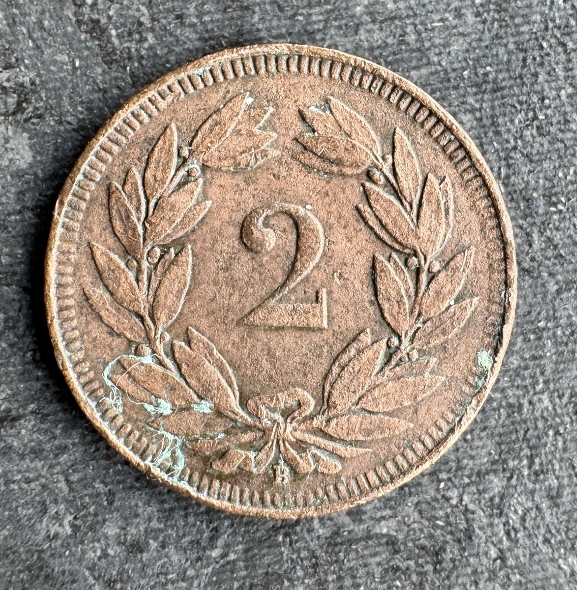 Alle Münzen: 2 Rappen 1913 – Gebraucht aus Meilen von coins4sale 1