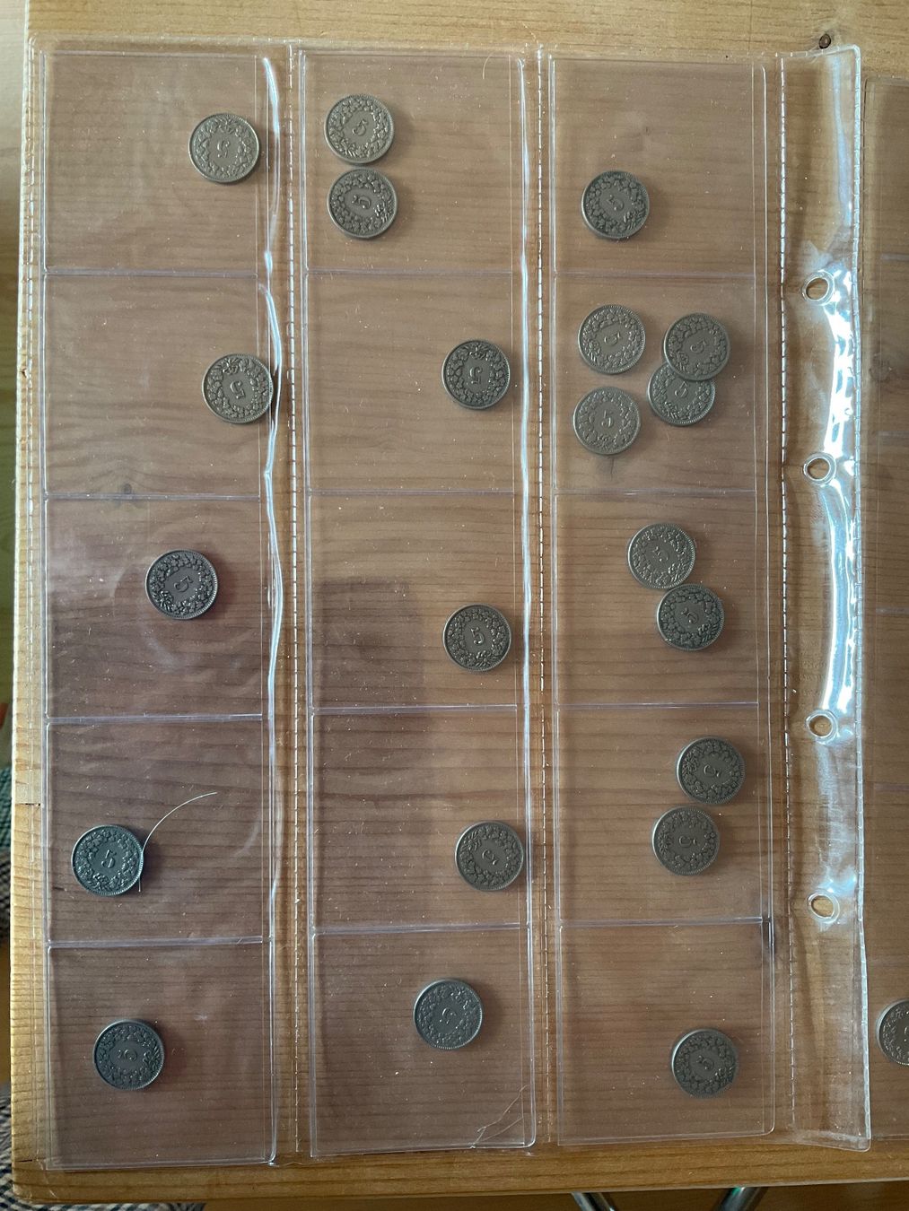 Tutti le monete: 63x 5 Rappen 1901-1988 – Usato da Kreuzlingen venduto da tummetott71 5