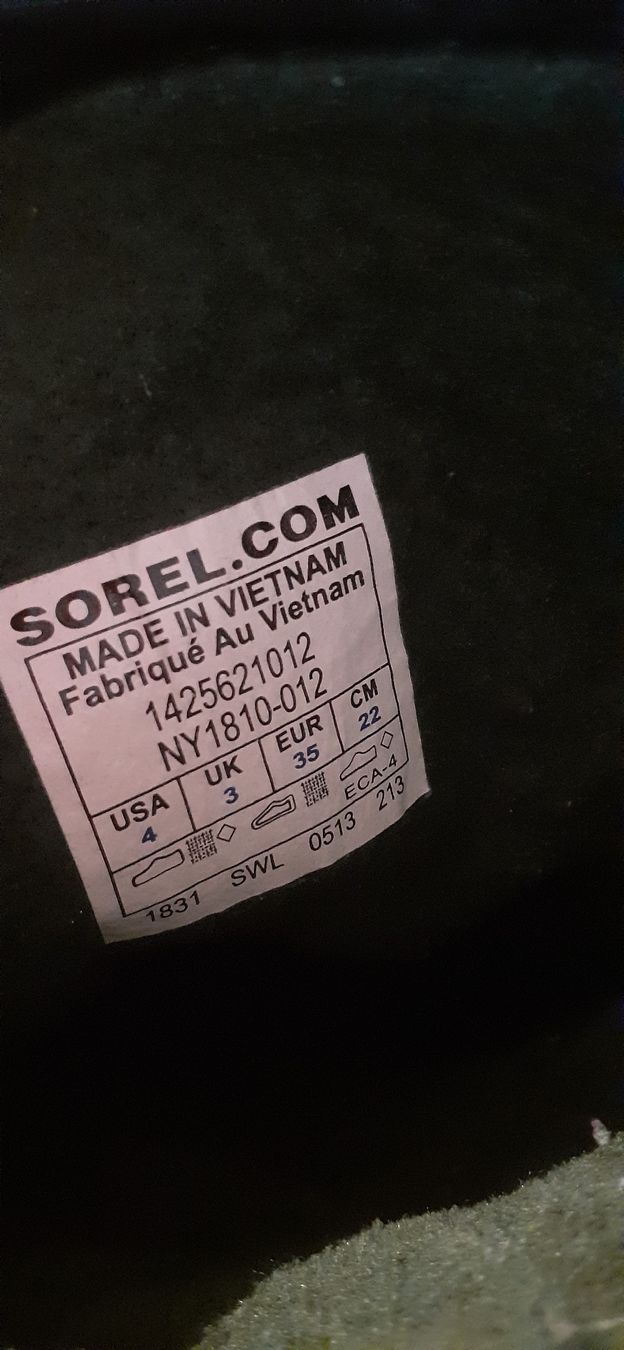 Sorel Scarpe per ragazzi: Winterstiefel Gr. 35 SOREL – Usato da Winterthur venduto da fabelwin 4
