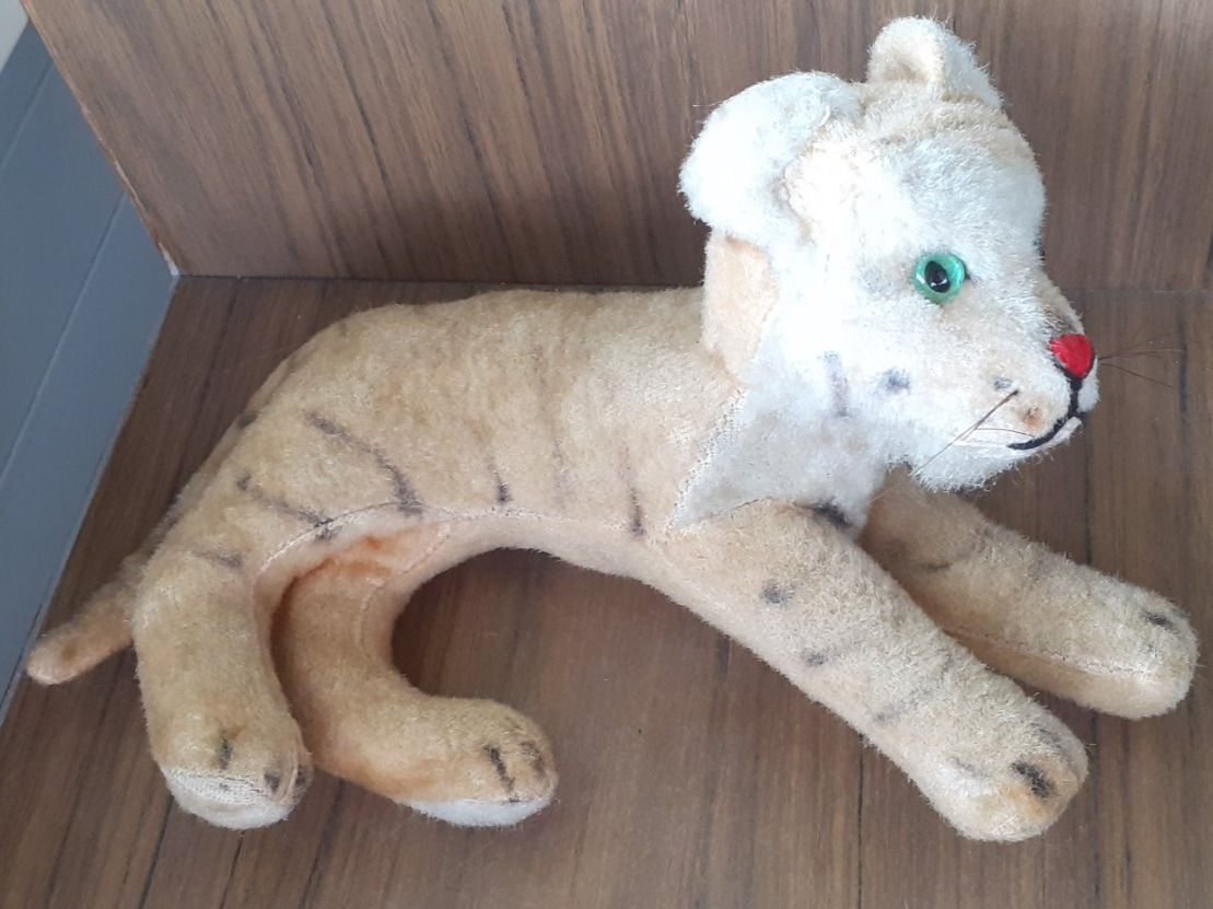 Steiff Giocattoli: Stofftier antik Steiff Tiger – Usato da Mörschwil venduto da antiksalon 4