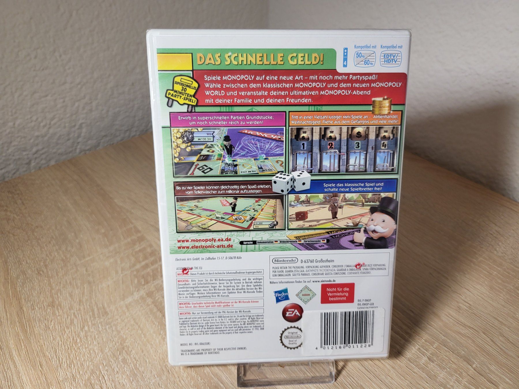Nintendo Giochi: Nintendo Wii/ Monopoly/Sealed – Nuovo e nell'imballaggio originale da Sursee venduto da Elian91 1