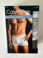 CALVIN KLEIN, Boxershorts, Grösse L, 2 Stück Grau/Olivgrün