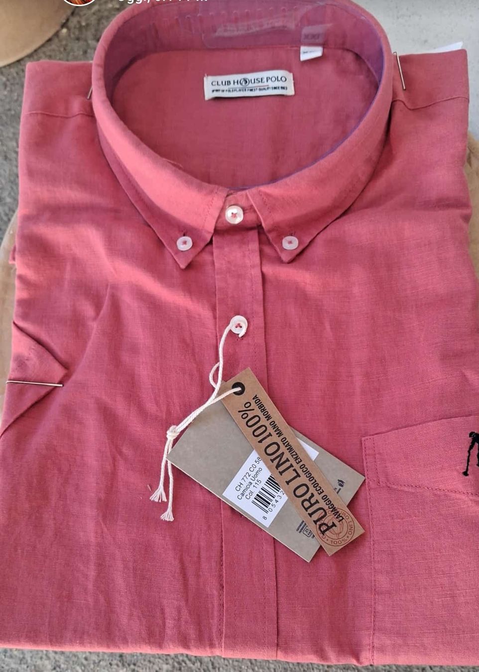 Chemises: camicia uomo maniche corte  – Neuf avec emballage d'origine à Buchs SG par ann_vhk6