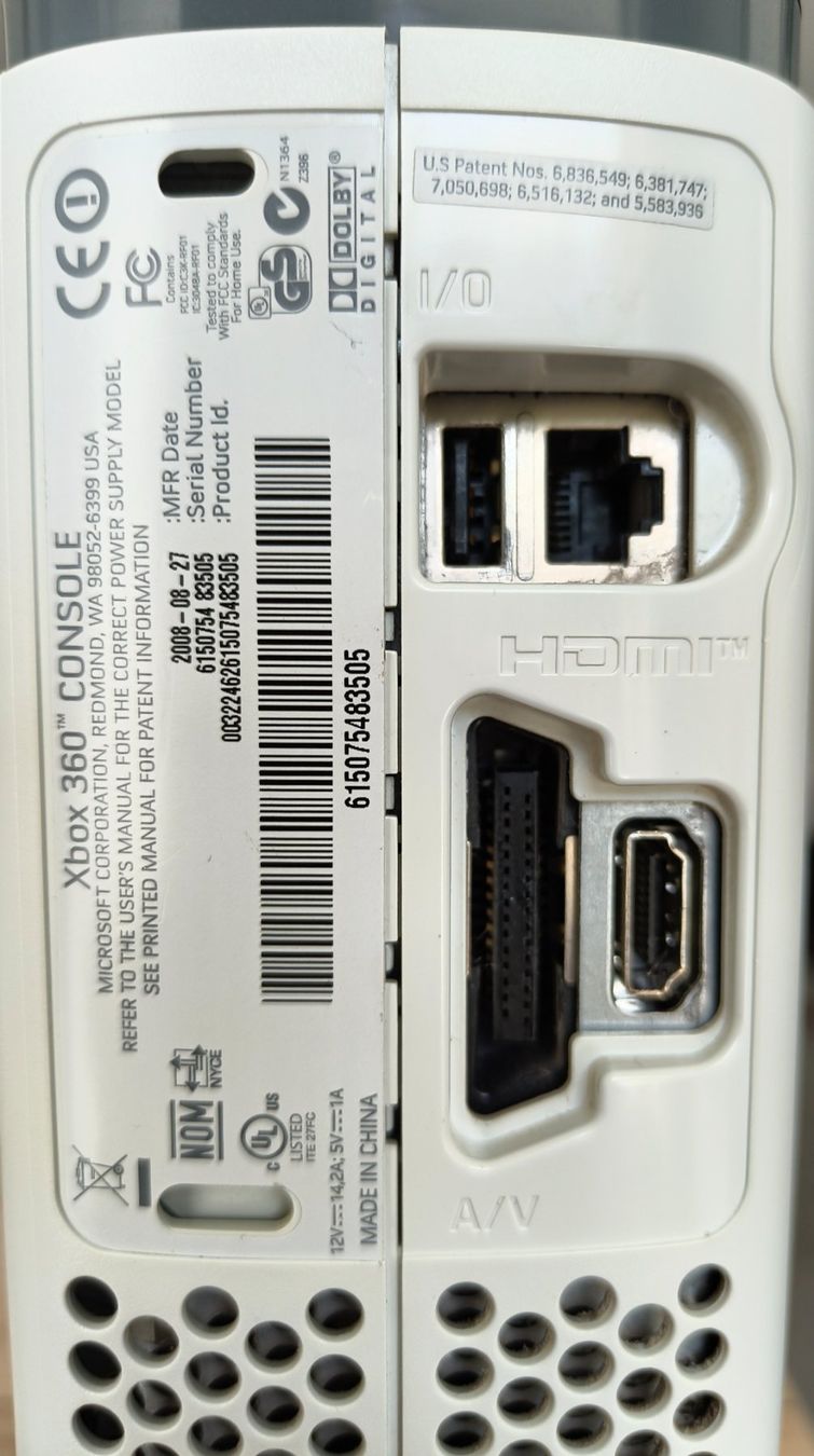 Microsoft Console: Xbox 360 blanche 60GB 2 manettes – Usato da Marly venduto da jeandaniel2525 9