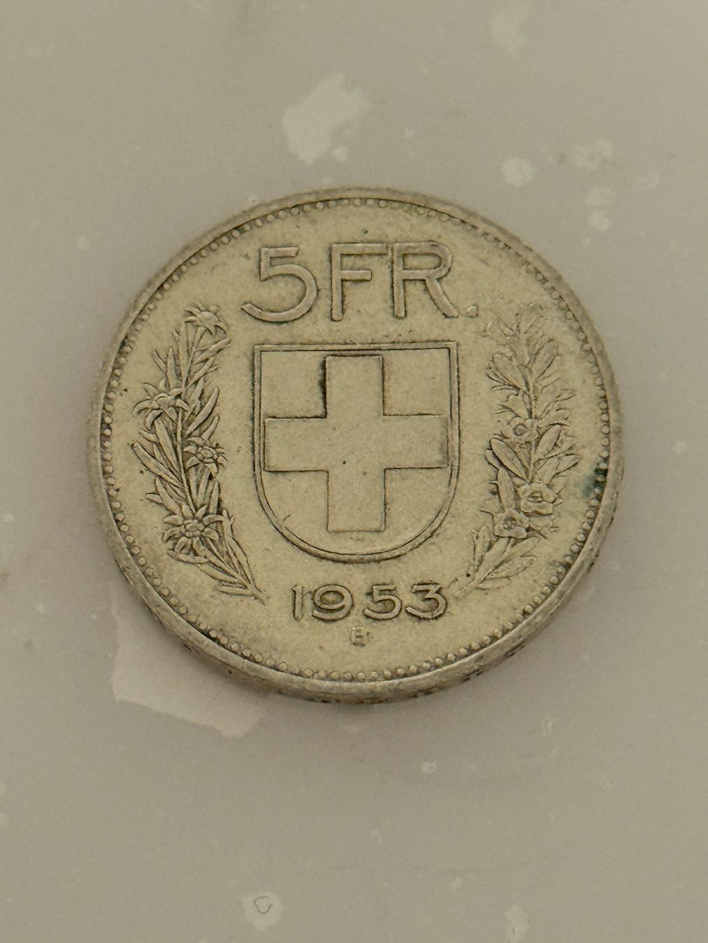 Toutes les monnaies: 5 Franken 1953  Silber – D'occasion à Wallisellen par SWISS_SILVER1 1