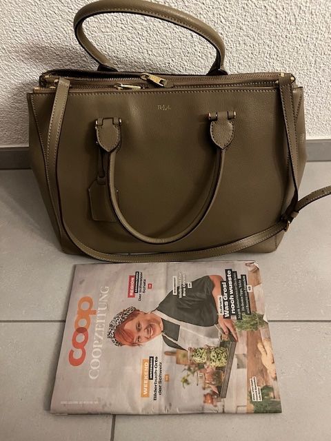 Ralph Lauren Borse da donna: Ralph Lauren Handtasche - olivgrün – Usato da Neerach venduto da romiping 2