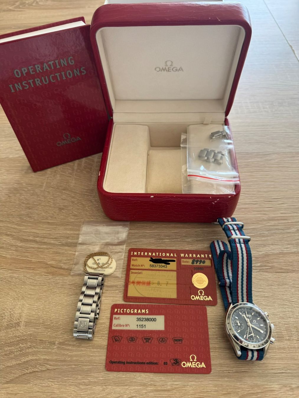 Omega Orologi: Omega Speedmaster Triple Calendar Full Sett – Usato da Bosco Luganese venduto da MrSwiss86 3