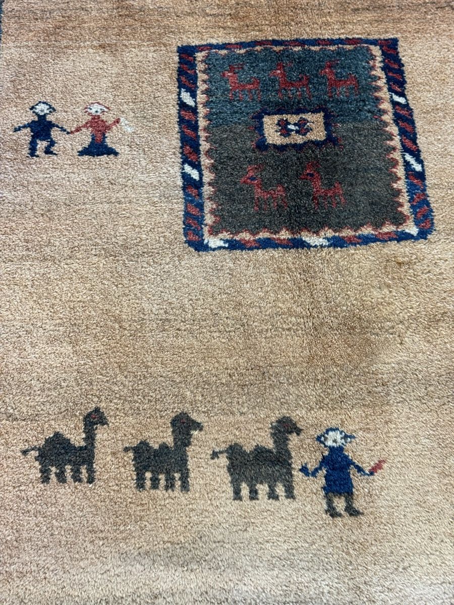 Tapis: Orientteppich handgeknüpft Gabbeh  – Neuf (Voir description) à Liestal par galerie_nategh 1