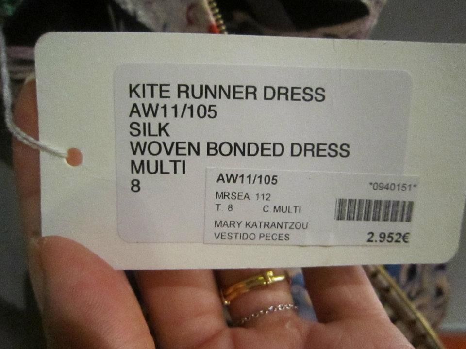 Vestiti: Runway Mary Katrantzou Seide Minikleid – Usato da Au ZH venduto da Daiga 9