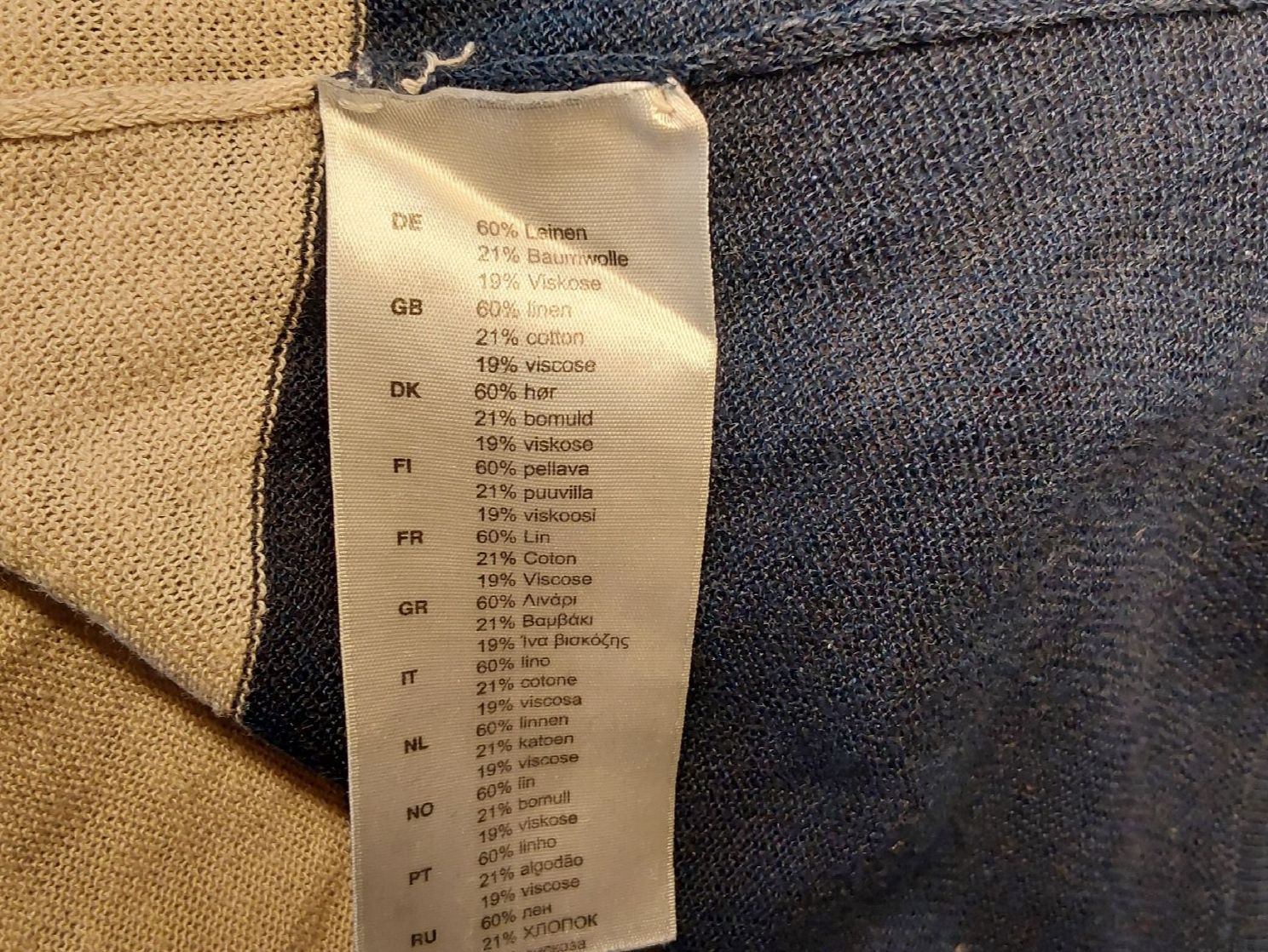 Maglioni & Felpe: Pullover mit Leinen Vetono IV – Usato da Köniz venduto da scopello12 6