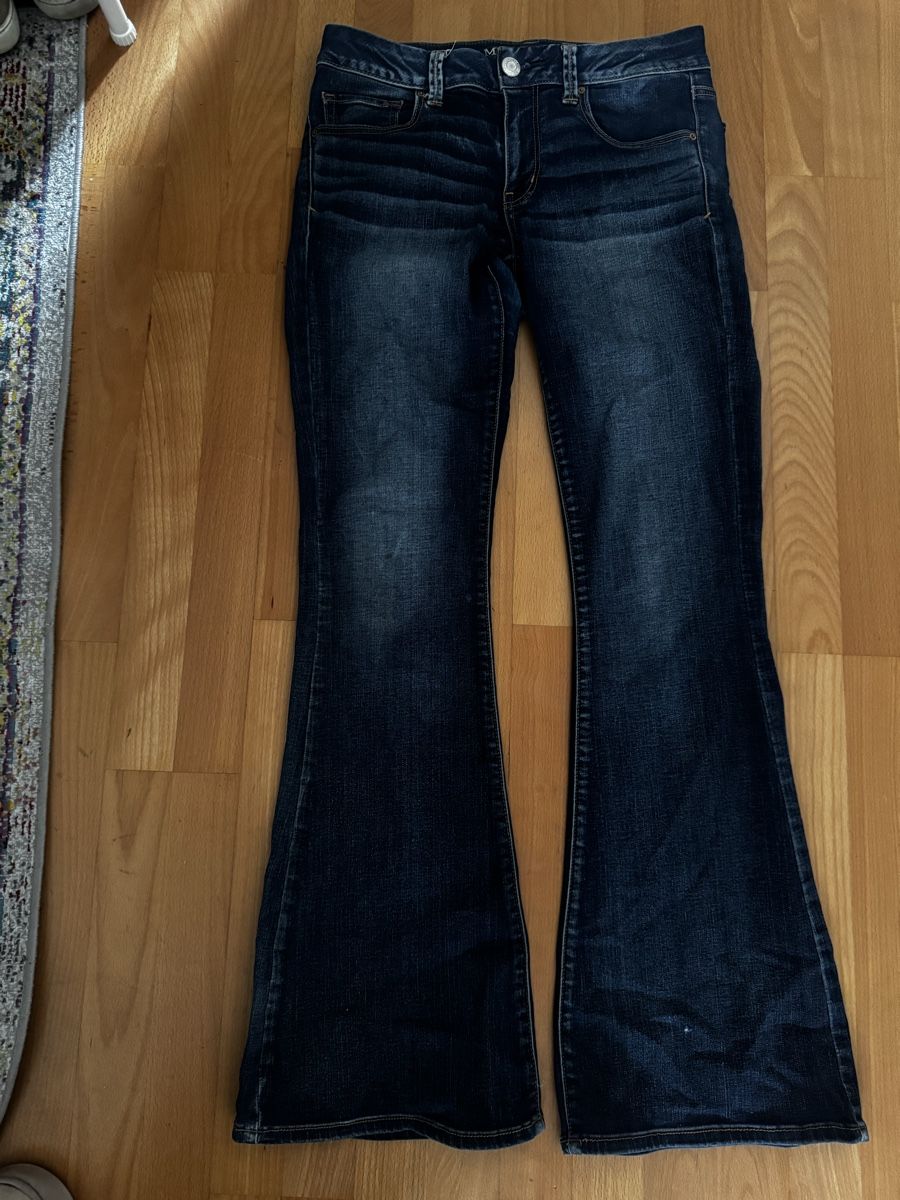 Jeans: American Eagle, Dunkelblau, Grösse 6,  Top! – Usato da Zürich venduto da val_kh58