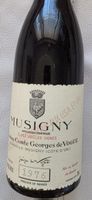Rotwein Musigny Comte Georges de Vogue 1976