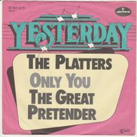 The Platters - Only you / The great Pretender 7" Vinyl 1955