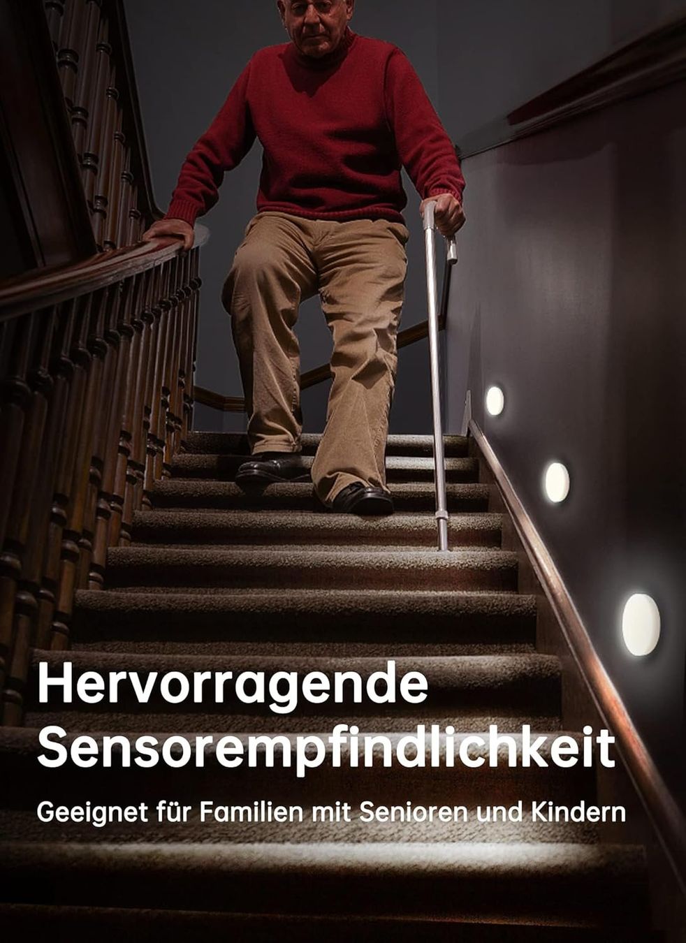 Lampen: 6 Stück Bewegungsmelder Licht – Neu und originalverpackt aus Nuglar von SaleRitter 2