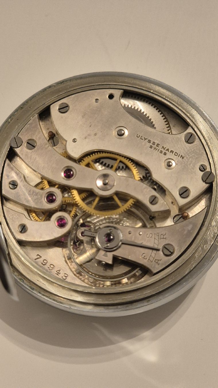 Ulysse Nardin Orologi: Ulysse Nardin Taschenuhr, *TOP* 50.6 mm – Usato da Marbach SG venduto da Zippo1401 4