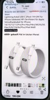 2 Lightning-Kabel (1 & 2 Meter) mit USB-C-Anschluss