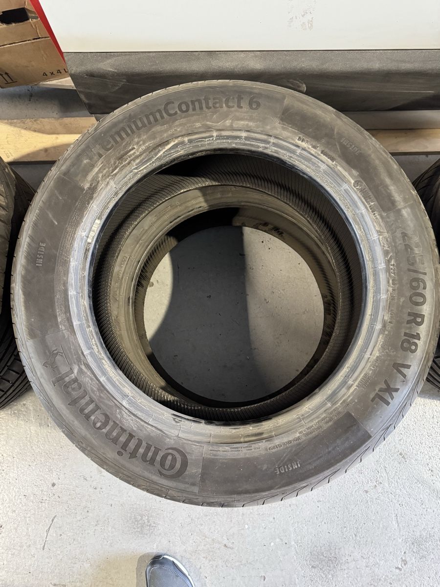 Pneumatici & Ruote complete: Continental PremiumContact6 225/60/18 – Usato da Bösingen venduto da ormiaszka 1