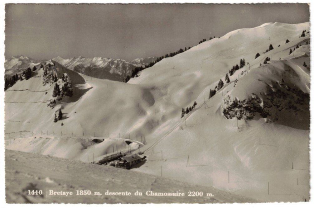 Cartoline postali: Villars - Col de Bretaye – Usato da Binningen venduto da Mountainrider