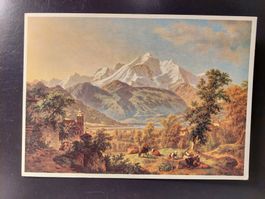 antike Ansichtskarte 📬  P.-L. DE LA RIVE MontBlanc 15x10,5