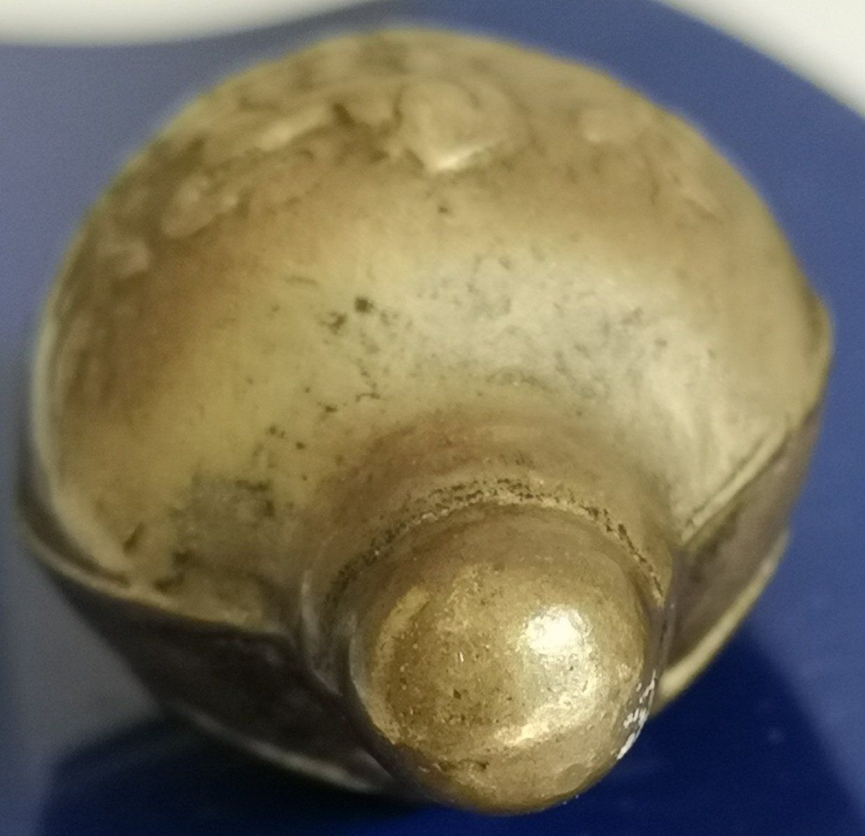 Supporti a parete: Aufsatz mit Gewinde, Knauf aus Messing oder Bronze – Usato da Zürich venduto da Tanteemma369 5