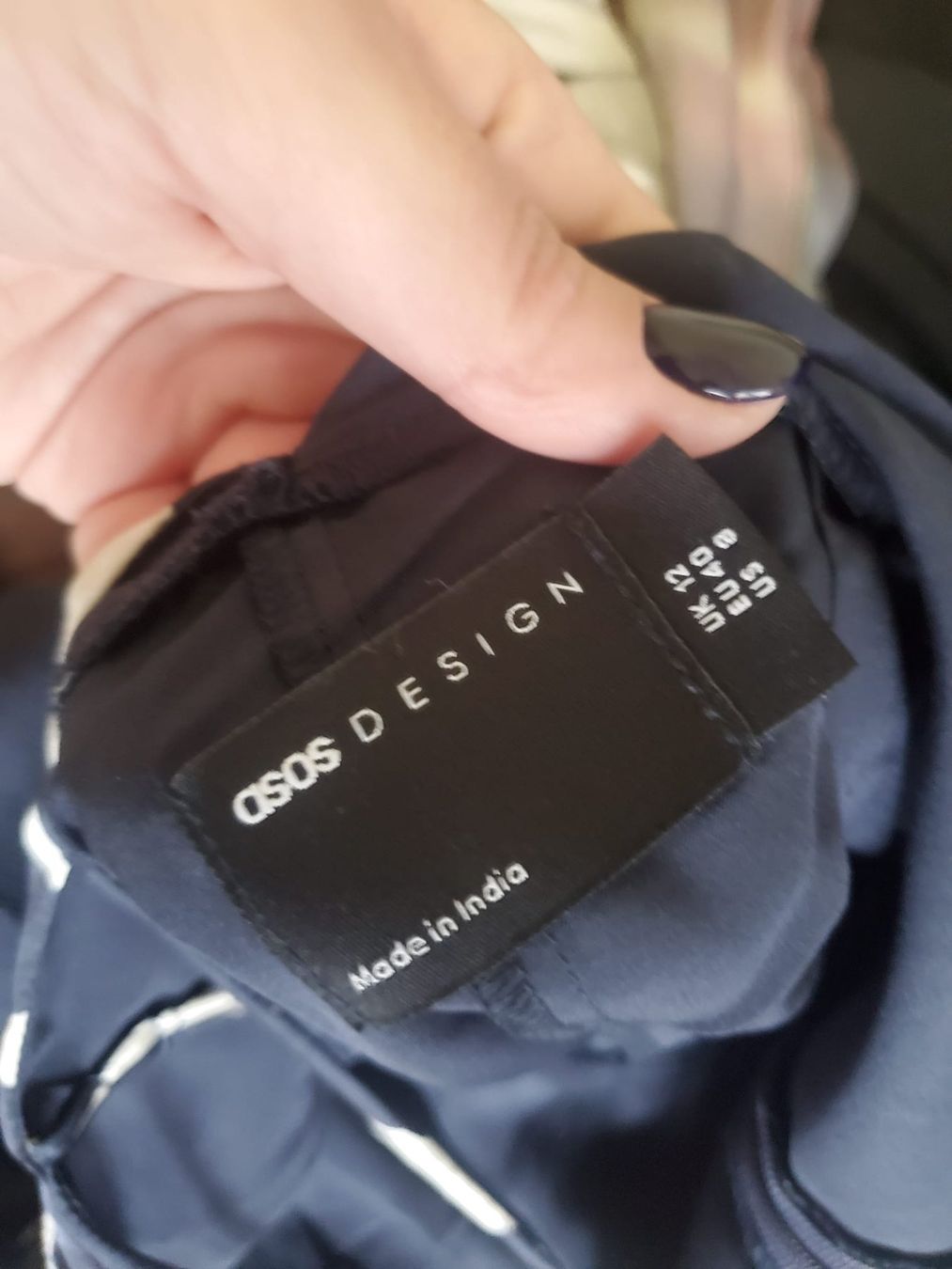 Asos Vestiti: Navy Floral maxi dress – Nuovo e nell'imballaggio originale da Genève venduto da lucianartm 2