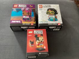 LEGO BrickHeadz 40673, 40728, 40753, Neu