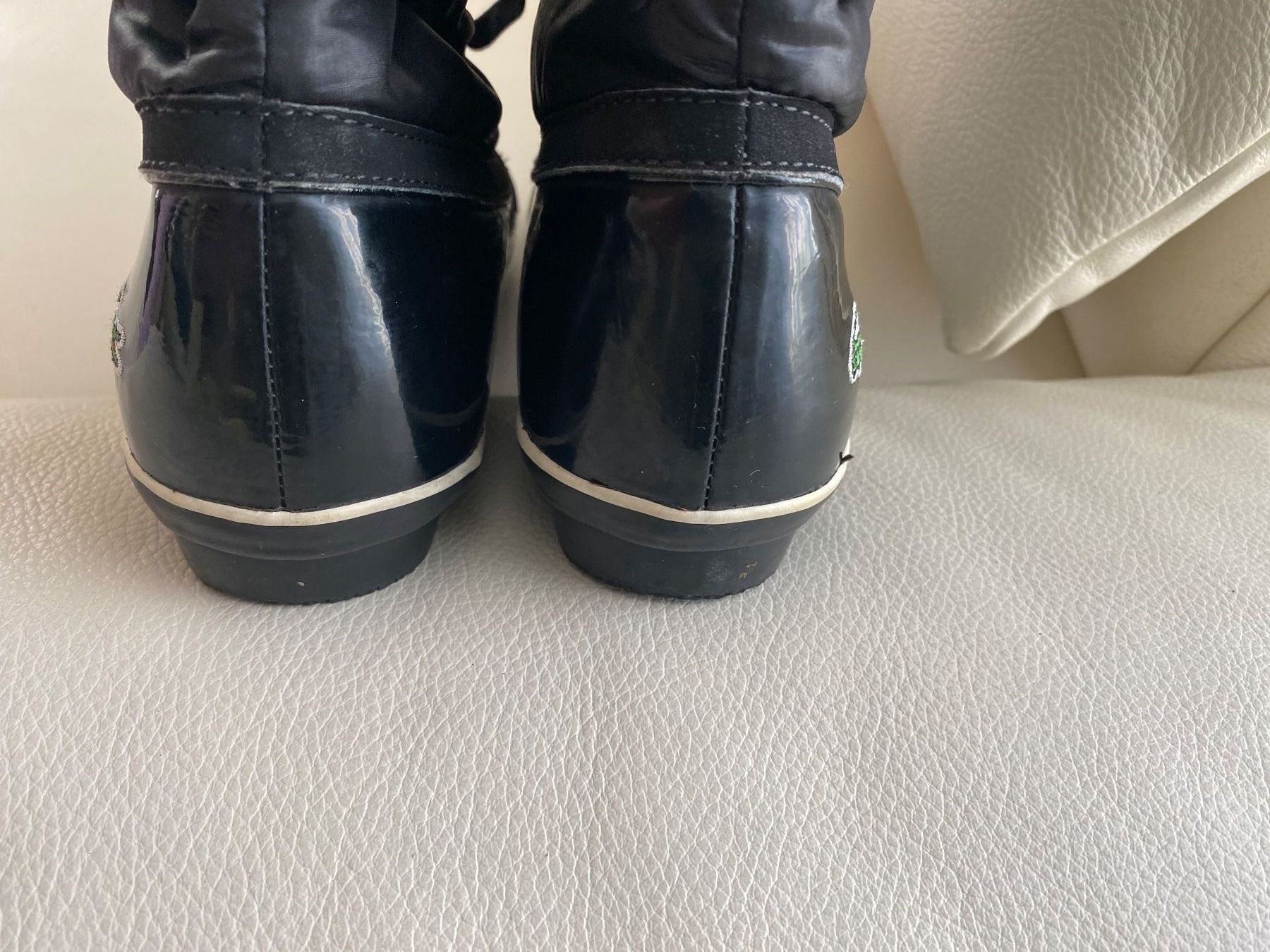 Lacoste Damenschuhe: Extravagante seltene LACOSTE Winter-Stiefeletten, Gr. 38 – Gebraucht aus Winkel von ferrari2022 7