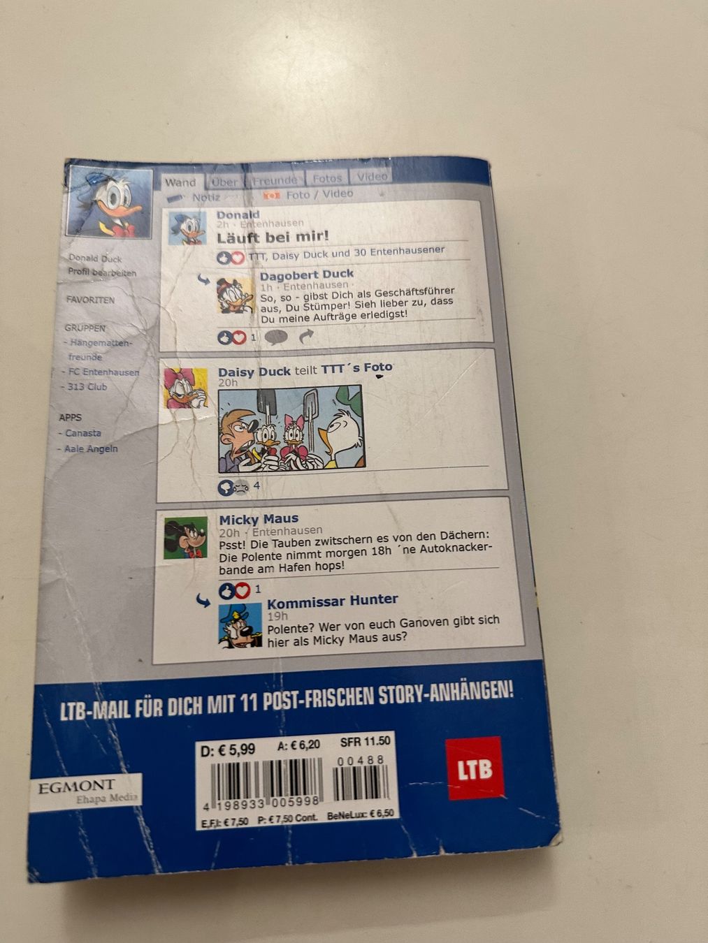 Fumetti: LTB LUSTIGES TASCHENBUCH 488 – Usato da Münsingen venduto da Ganjam 2