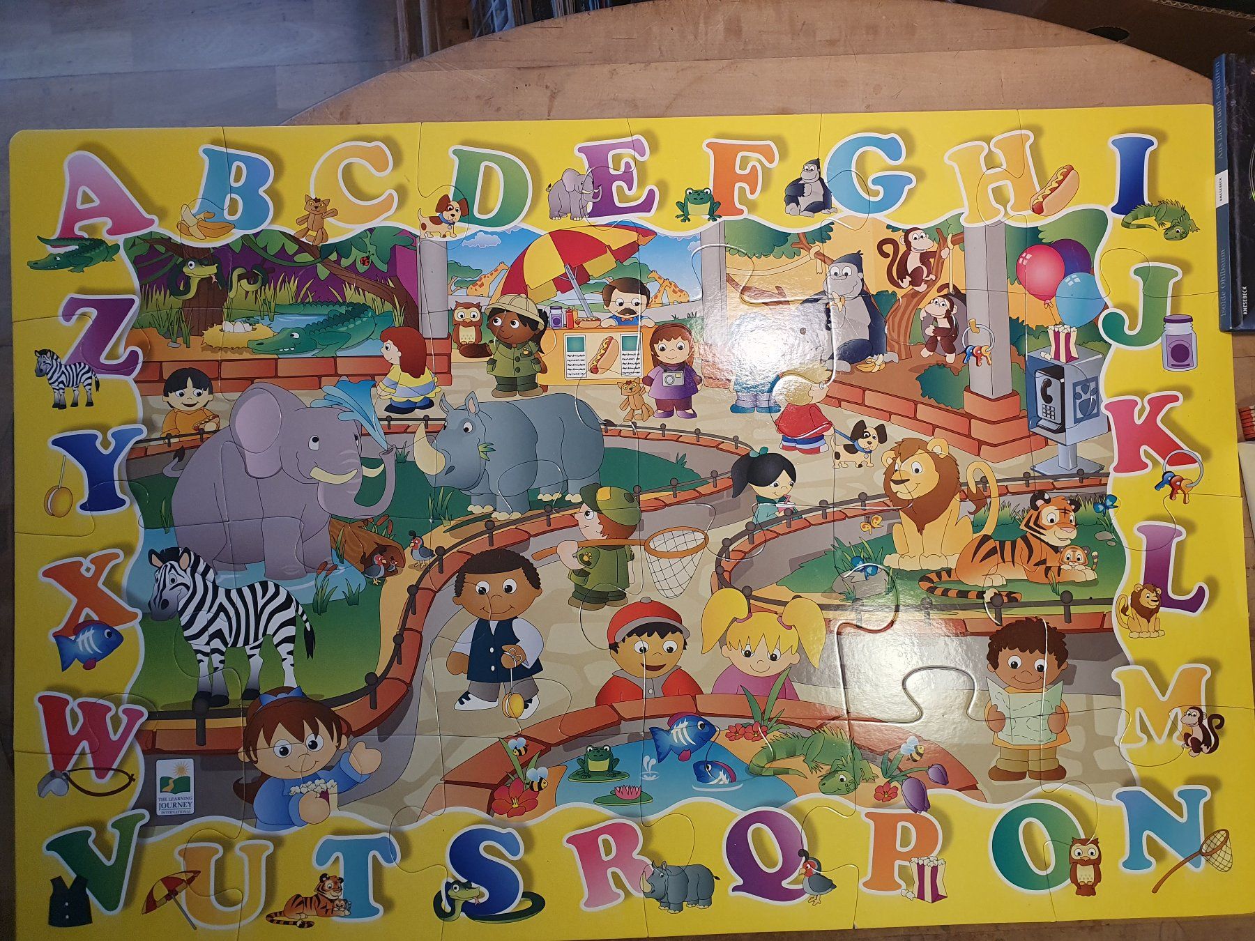 Puzzle: ABC Kinderpuzzle 24 Teilig – Usato da Zürich venduto da loosebone 1
