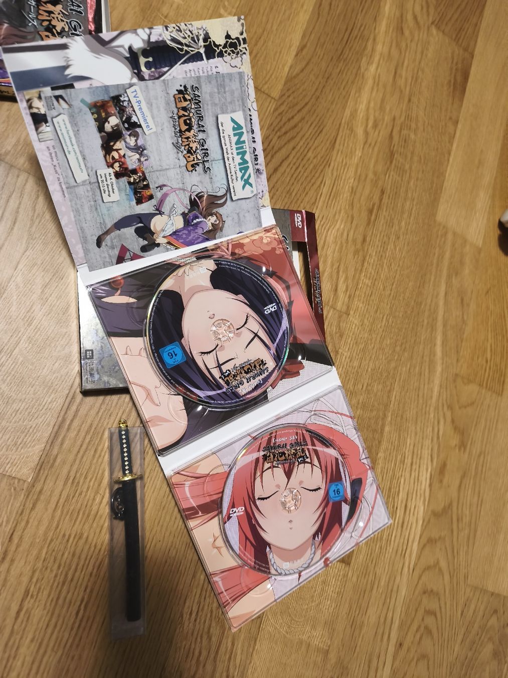 Tutti i DVDs: Samurai Girls - Anime DVD Volume 1-3 – Usato da Näfels venduto da ChocolateMuffin 1