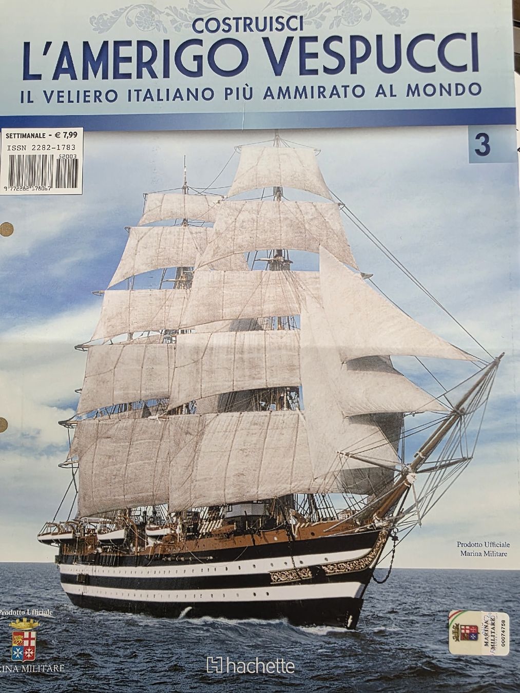 Kit di modellismo & Modellini statici: Amerigo Vespucci Kit montaggio – Nuovo e nell'imballaggio originale da Calpiogna venduto da Nerowolf