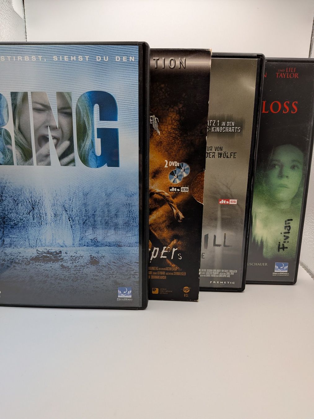Tutti i DVDs: Horror-Set DVD (4 Filme) – Usato da Liebefeld venduto da Loopinfility