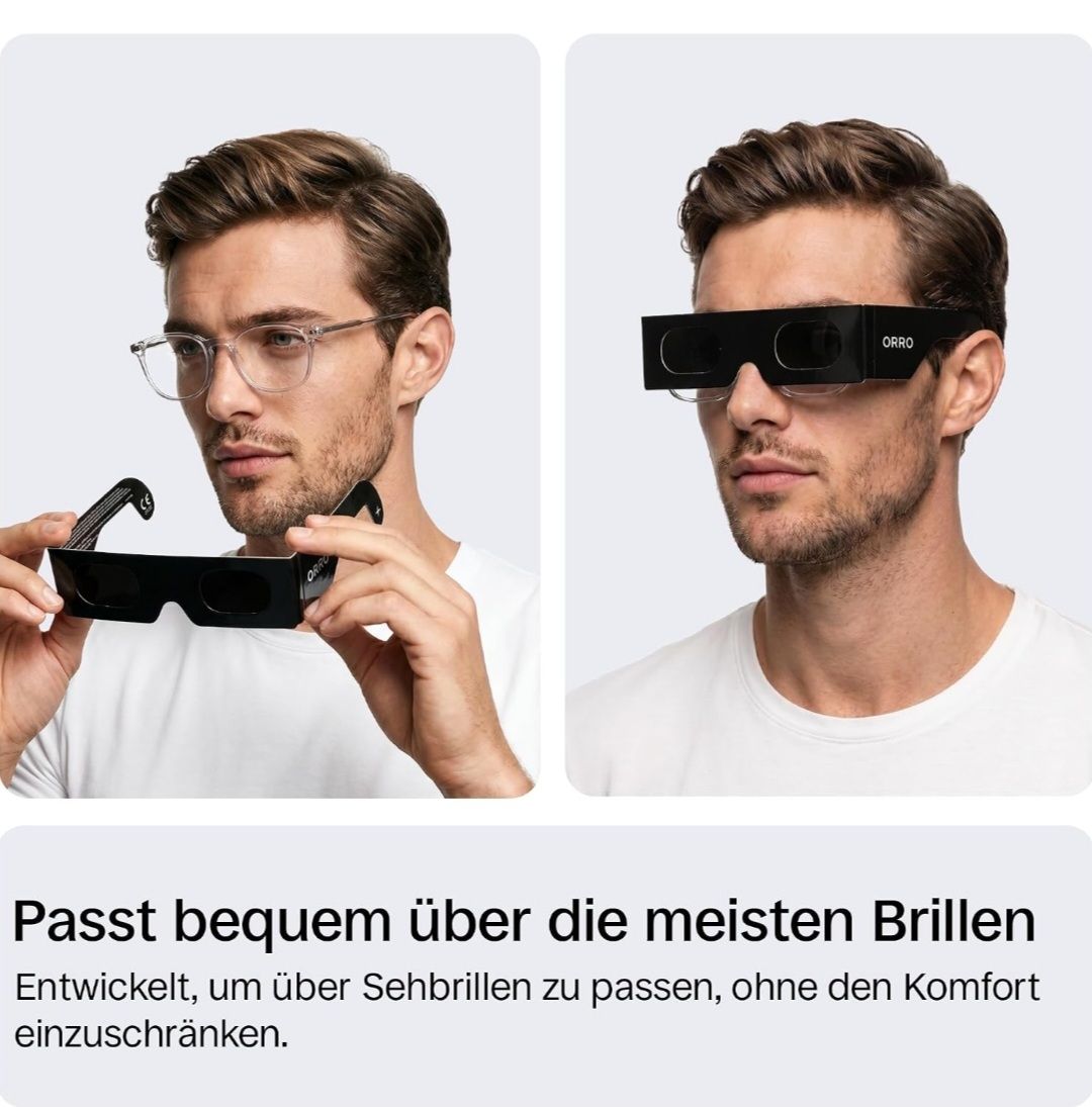 Occhiali & Lenti: Sonnenfinsternis Brille 2 Stk – Nuovo e nell'imballaggio originale da Basel venduto da RevolutionZ 1