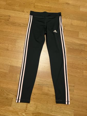 Adidas Leggings, Mädchen, Gr. 158 Sport, Schwarz-Rosa